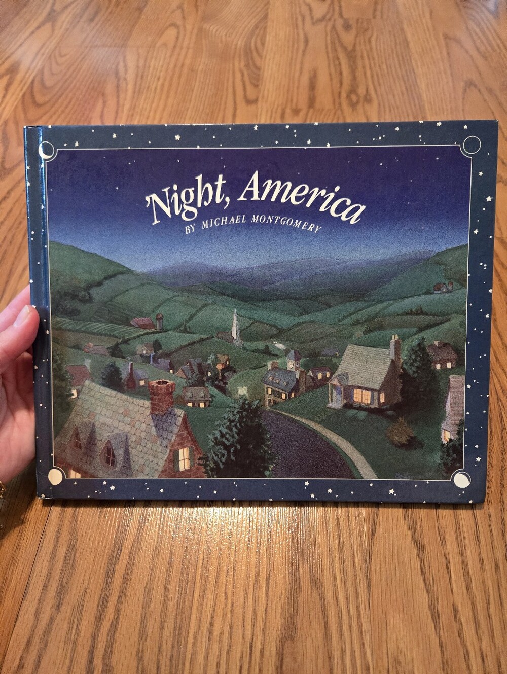 Night, America Illustrated Hardcover Book Kids Book